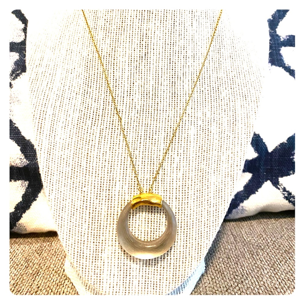 Alexis Bittar Lucite necklace